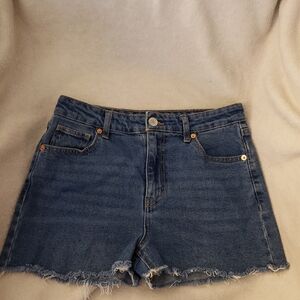 Womens denim cut off jean shorts size 6 Wild Fable high rise